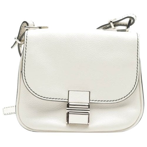 Pre-owned Proenza Schouler Leather Bag In White