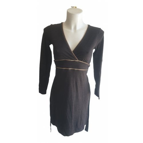 Pre-owned Marella Mid-length Dress In Brown