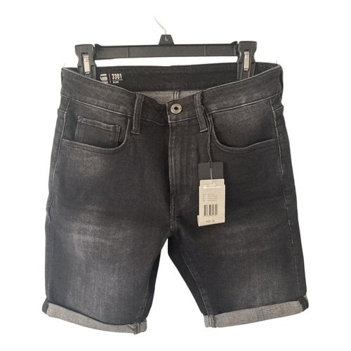 Pre-owned G-star Raw Short In Black
