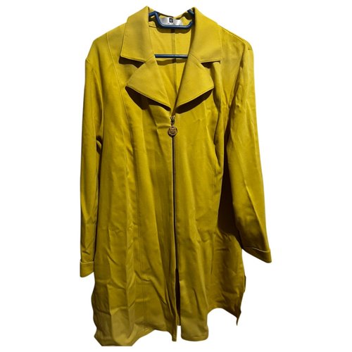 Pre-owned Givenchy Coat In Yellow