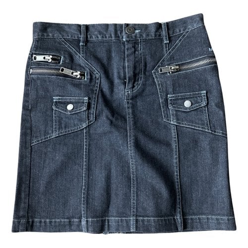 Pre-owned Marc Jacobs Mini Skirt In Blue