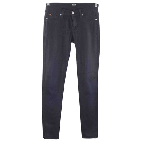 Pre-owned Hudson Jeans In Navy