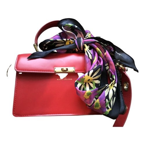 Pre-owned Marc By Marc Jacobs Leather Mini Bag In Red