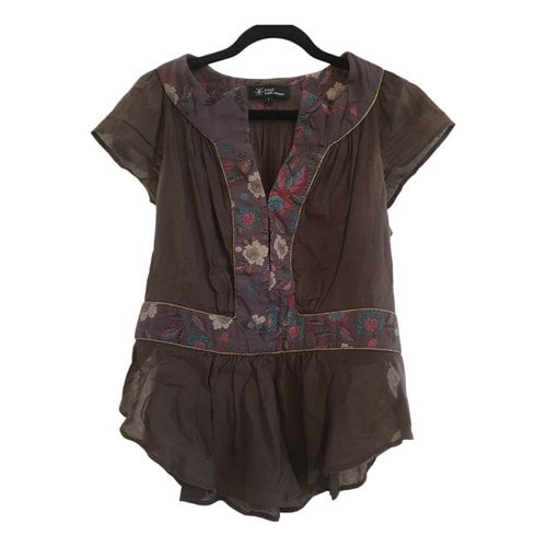 Pre-owned Isabel Marant Étoile Blouse In Brown