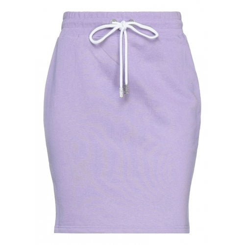 Pre-owned Gcds Mini Skirt In Purple