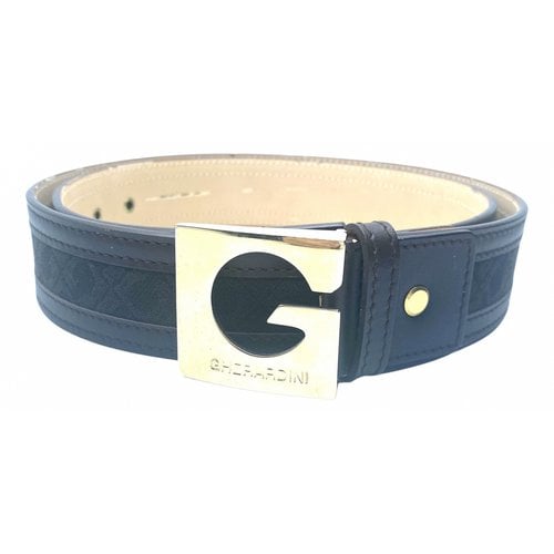 Pre-owned Gherardini Leather Belt In Brown