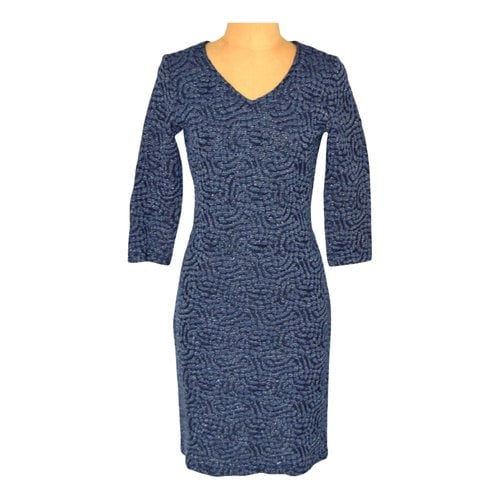 Pre-owned Caroline Biss Mid-length Dress In Blue