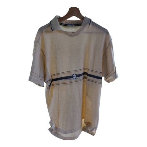 Pre-owned Nike Polo Shirt In Beige