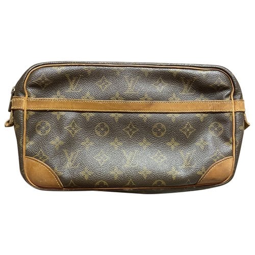 Pre-owned Louis Vuitton Leather Small Bag In Brown