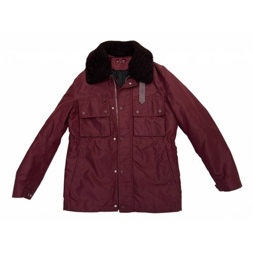 Pre-owned Louis Vuitton Jacket In Burgundy
