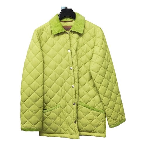 Pre-owned Husky Puffer In Green