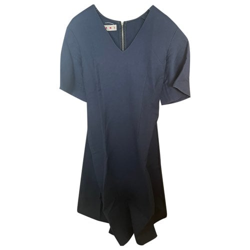 Pre-owned Marni Tunic In Navy