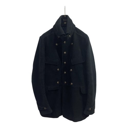 Pre-owned Gucci Coat In Black