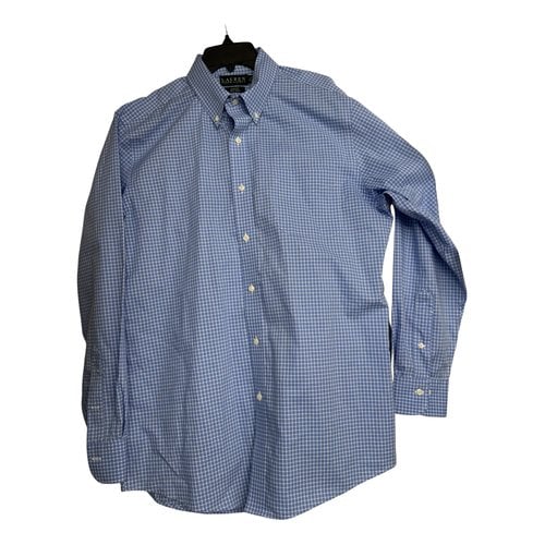 Pre-owned Lauren Ralph Lauren Shirt In Blue