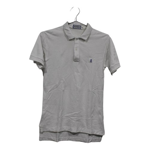 Pre-owned Saint Laurent Polo In White