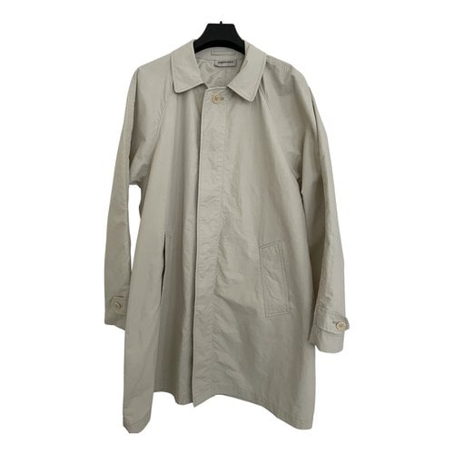 Pre-owned Aspesi Cloth Trench In Beige