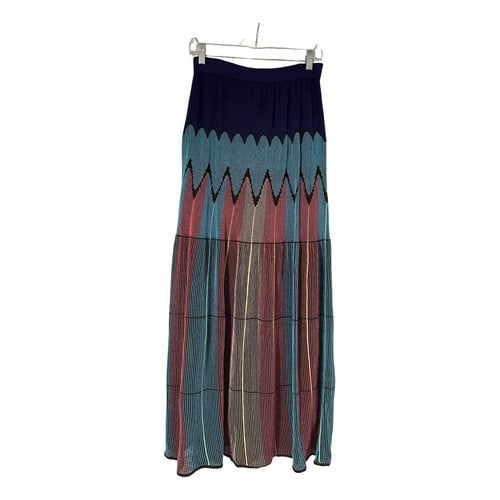 Pre-owned Missoni Maxi Skirt In Multicolour