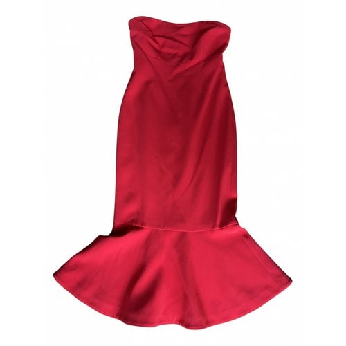 Pre-owned Cinq À Sept Maxi Dress In Red