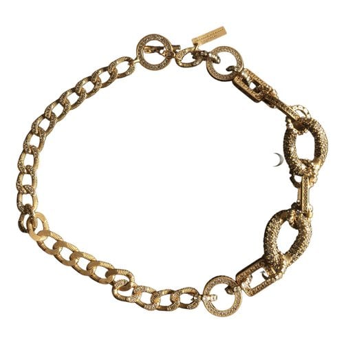 Pre-owned Ermanno Scervino Yellow Gold Necklace