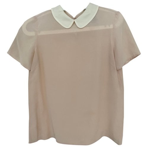 Pre-owned Marc By Marc Jacobs Silk Blouse In Pink