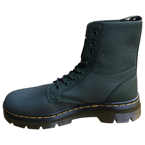 Pre-owned Dr. Martens' 1460 Pascal (8 Eye) Boots In Green