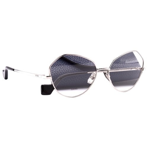 Pre-owned Loewe Sunglasses In Silver