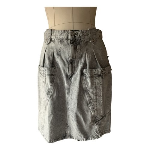 Pre-owned Isabel Marant Mid-length Skirt In Grey