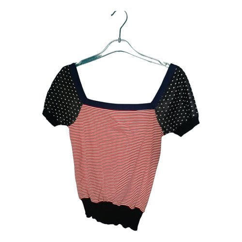 Pre-owned Sonia By Sonia Rykiel Top In Red