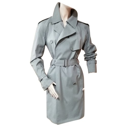Pre-owned Allegri Trench Coat In Grey