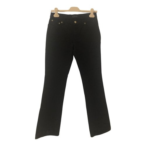 Pre-owned John Richmond Trousers In Black
