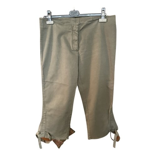 Pre-owned Incotex Short Pants In Green