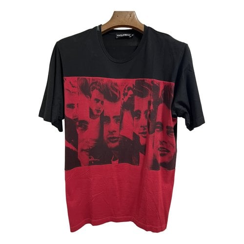 Pre-owned Dolce & Gabbana T-shirt In Black