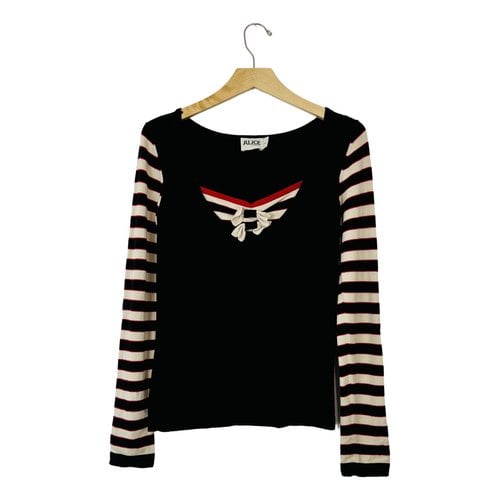 Pre-owned Alice By Temperley T-shirt In Black