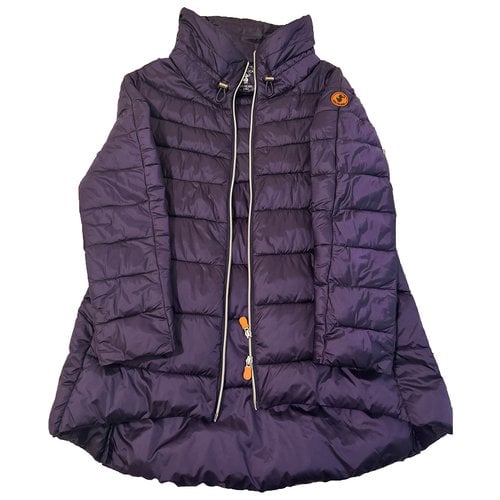 Pre-owned Save The Duck Parka In Purple