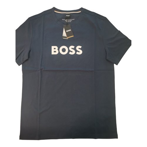 Pre-owned Hugo Boss T-shirt In Blue