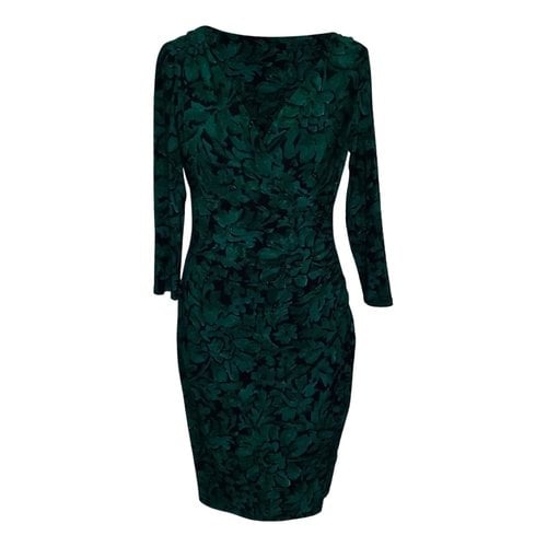Pre-owned Lauren Ralph Lauren Mid-length Dress In Green