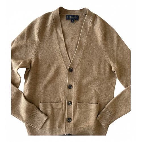 Pre-owned Brooks Brothers Cashmere Knitwear & Sweatshirt In Camel