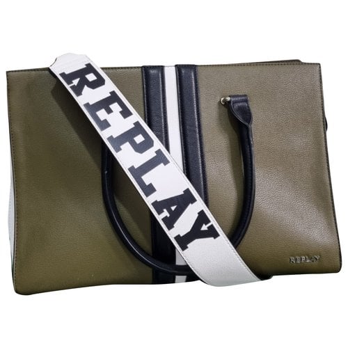 Pre-owned Replay Satchel In Green