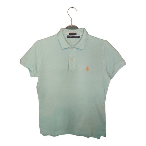 Pre-owned Ralph Lauren Polo In Turquoise