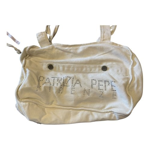Pre-owned Patrizia Pepe Handbag In White