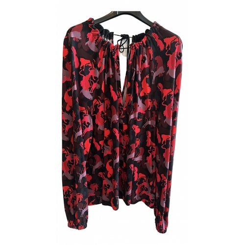 Pre-owned Just Cavalli Blouse In Multicolour