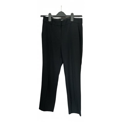 Pre-owned Michael Kors Straight Pants In Black