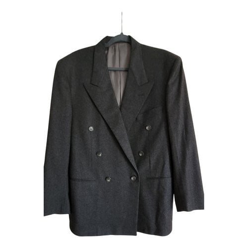 Pre-owned Corneliani Cashmere Suit In Grey