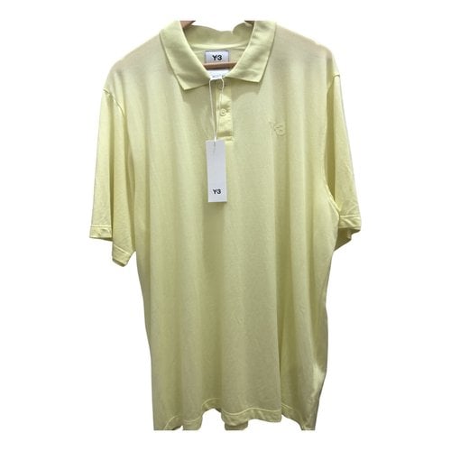Pre-owned Y-3 Polo Shirt In Green