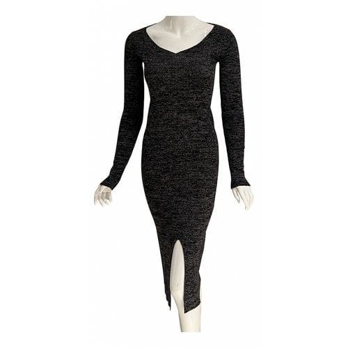Pre-owned M Missoni Mid-length Dress In Black