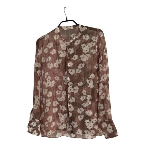 Pre-owned Dorothee Schumacher Silk Blouse In Pink