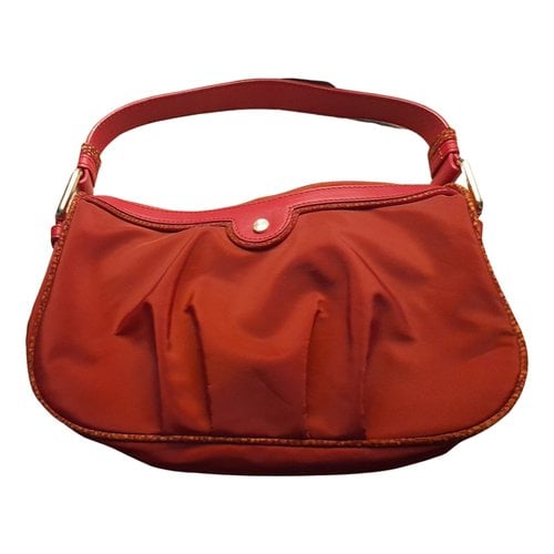 Pre-owned Borbonese Handbag In Red