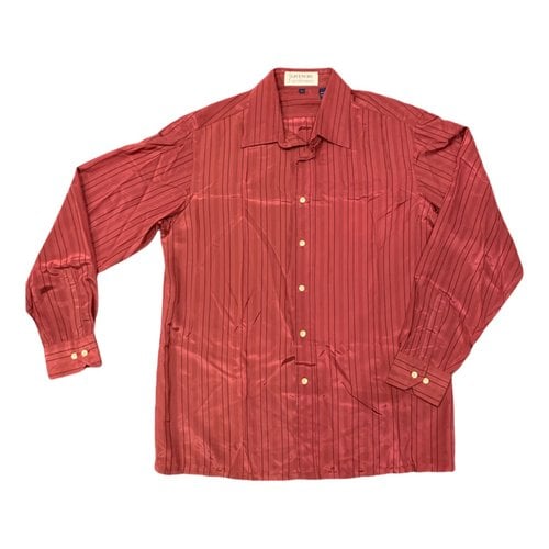 Pre-owned Givenchy Shirt In Burgundy