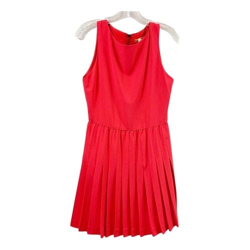 Pre-owned Alice And Olivia Mini Dress In Red