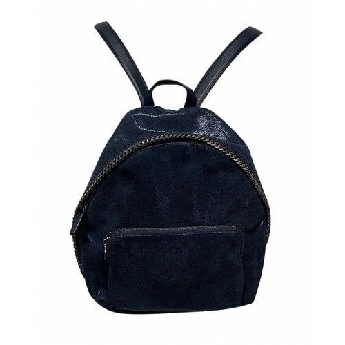 Pre-owned Stella Mccartney Backpack In Blue